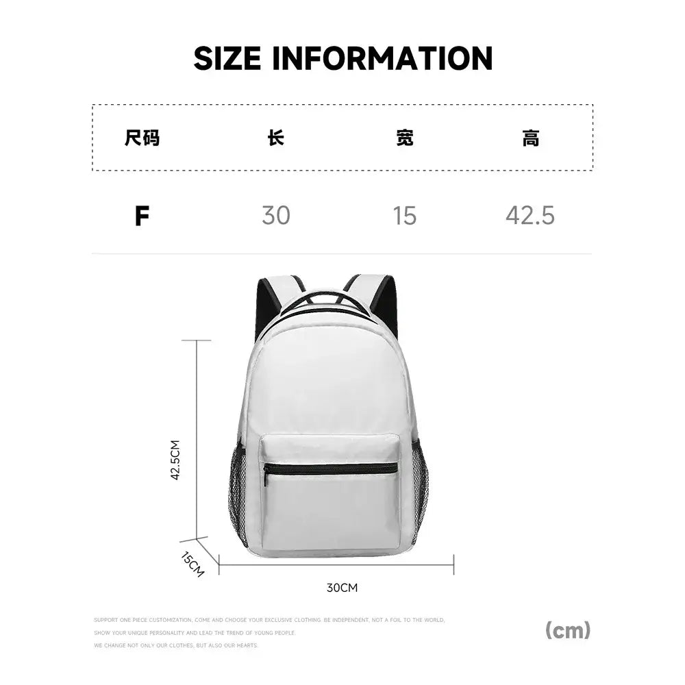 A 3-piece Jujutsu Kaisen Backpack Set featuring a digital print schoolbag, thermal lunch bag, and 2-layer pencil case for boys.