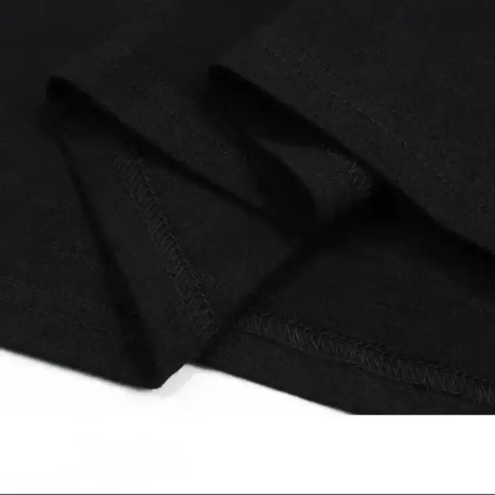Close-up of Itachi Uchiha Printed Anime T-Shirt graphic print detail cotton fabric short sleeve