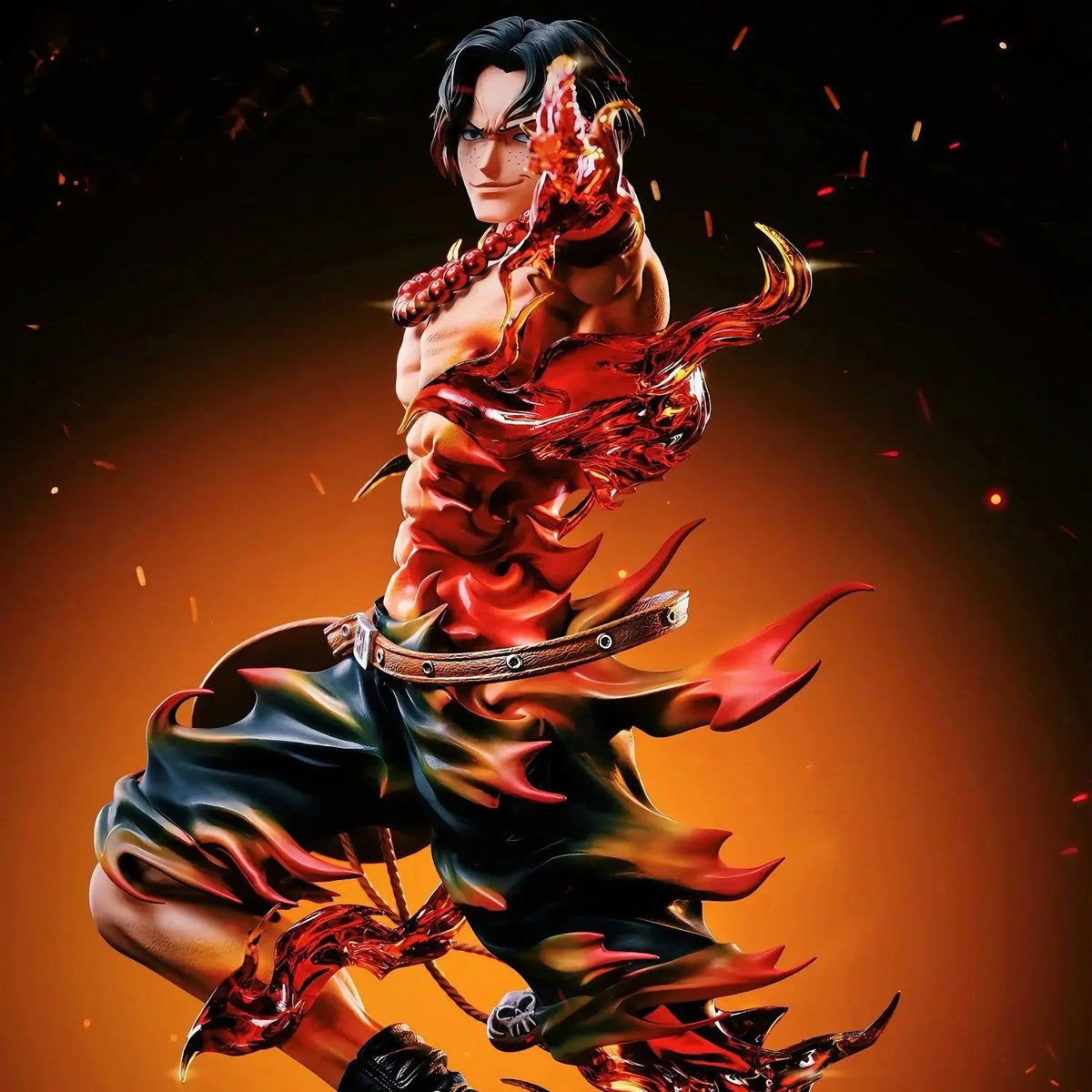 Portgas D Ace Action Figure One Piece PVC GK statue collectible model desk decoration gift