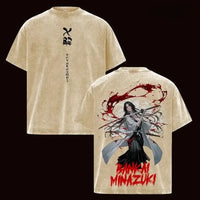 Unohana Retsu T-Shirt Bleach oversized unisex anime streetwear tee shown with relaxed casual styling