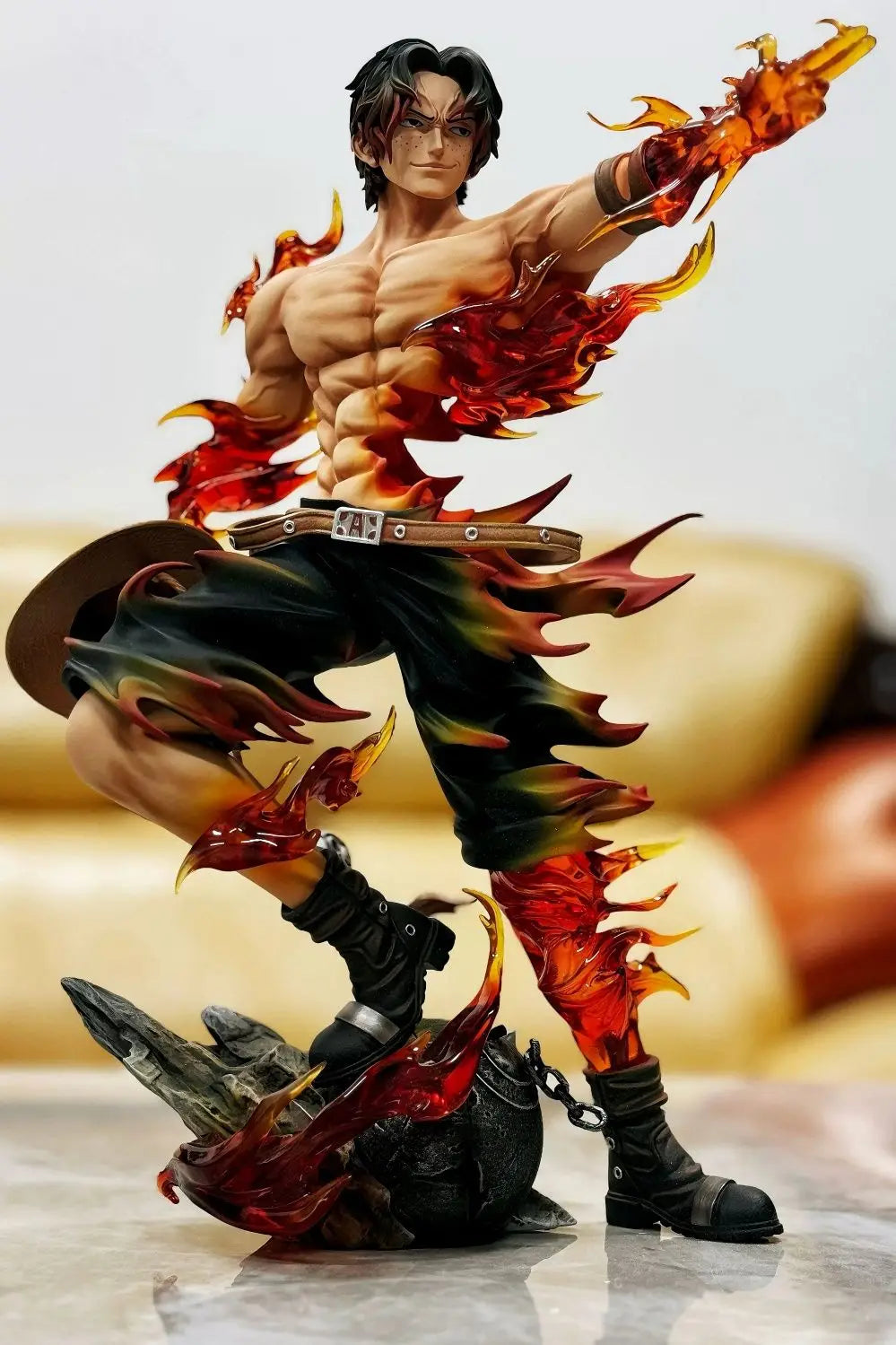 Portgas D Ace Action Figure One Piece PVC GK statue collectible model desk decoration gift