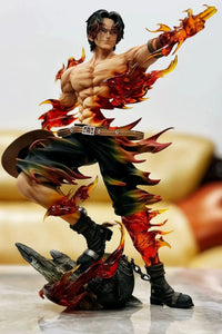 Portgas D Ace Action Figure One Piece PVC GK statue collectible model desk decoration gift