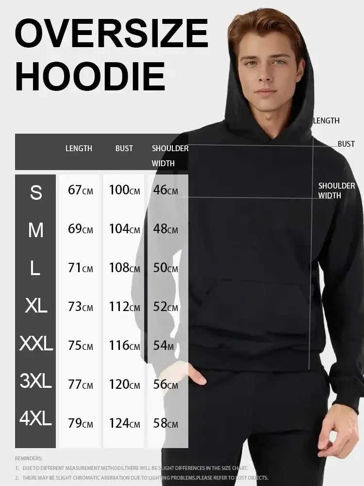 An oversized Chopper Graphic Hoodie featuring a cute Tony Tony Chopper anime print, designed as casual autumn and winter streetwear for men and women.