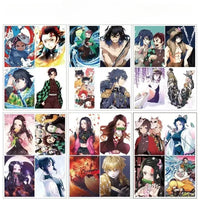 Close-up of Demon Slayer Characters Art Book Drawing colorful character illustration page