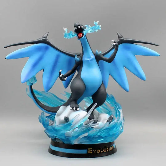 Detailed Pokemon Anime Figures made of PVC, featuring luminous Charizard, Gengar, and Eevee designs for collectors and home decoration.