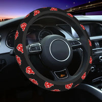 Naruto Akatsuki Anime Steering Wheel Cover 38cm elastic Neji Konoha braid car accessory