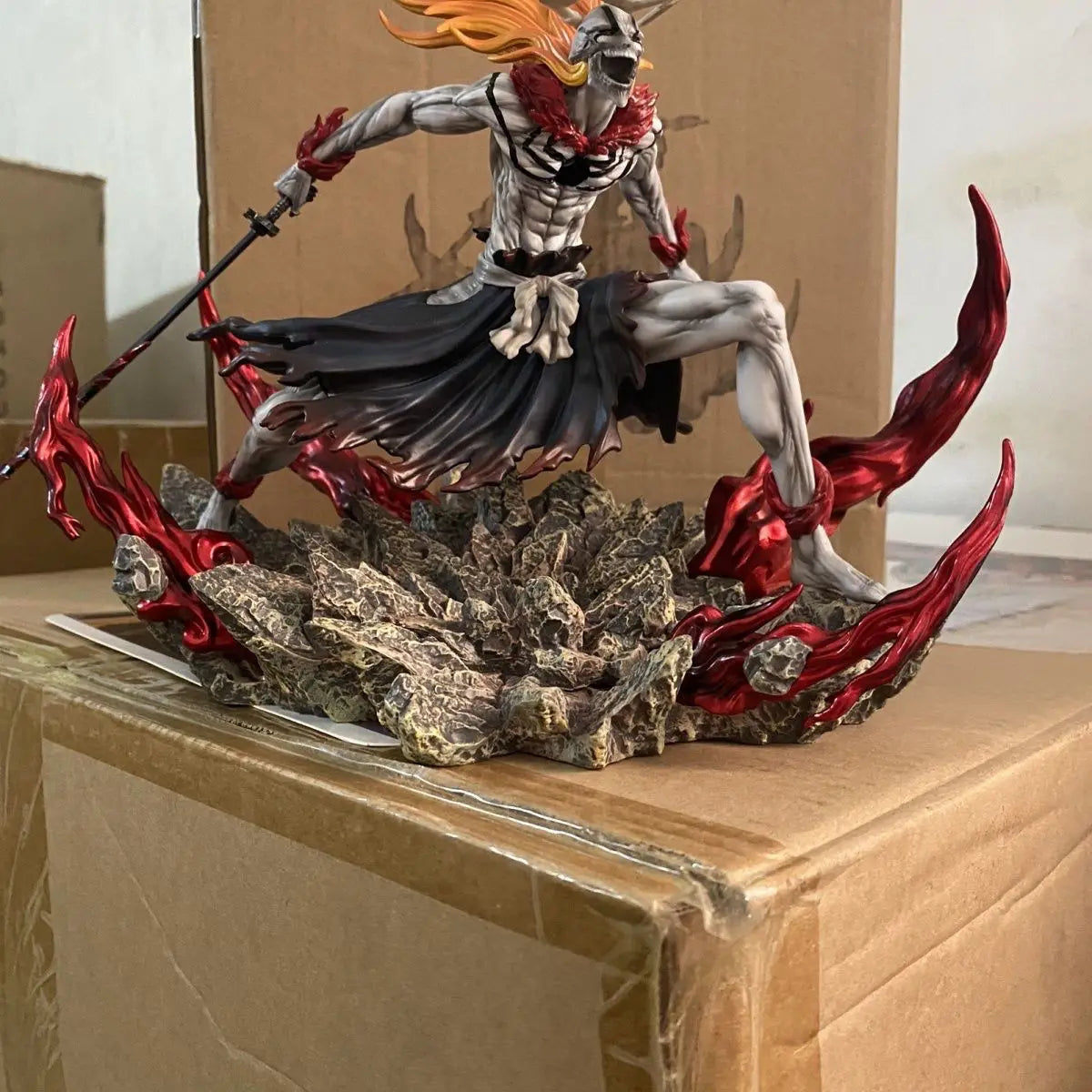 Bleach Kurosaki Ichigo Anime Figure 23CM action statue model desk decoration collectible gift