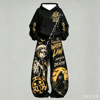 One Piece Oversized Hoodie and Pants Set | Unisex
