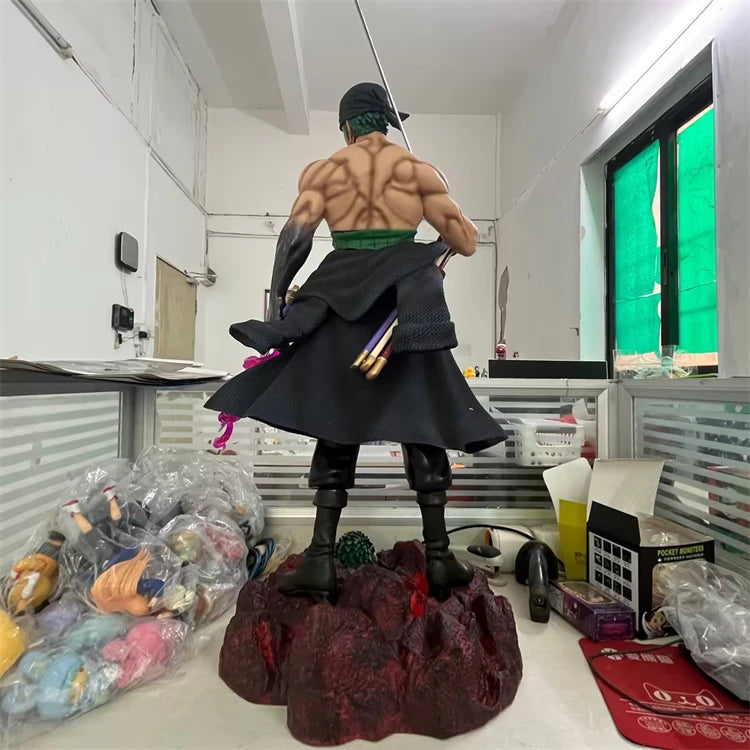 Zoro Five-Headed Eagle Large Collectible Statue 50CM One Piece domineering anime figure gift