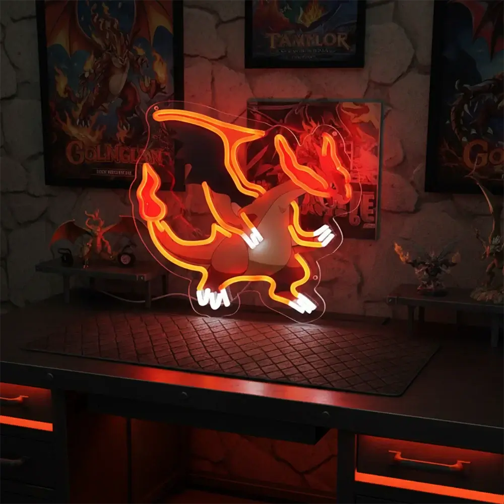 One Piece Luffy Acrylic Neon LED Light custom anime sign home decor bar wall art