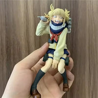 A highly detailed 15cm Toga Himiko Figurine made of premium PVC, standing in a dynamic My Hero Academia anime pose.