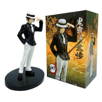 High-quality Demon Slayer Figures featuring Tanjiro Kamado, Nezuko, Zenitsu, and Inosuke in dynamic action poses for anime collection.