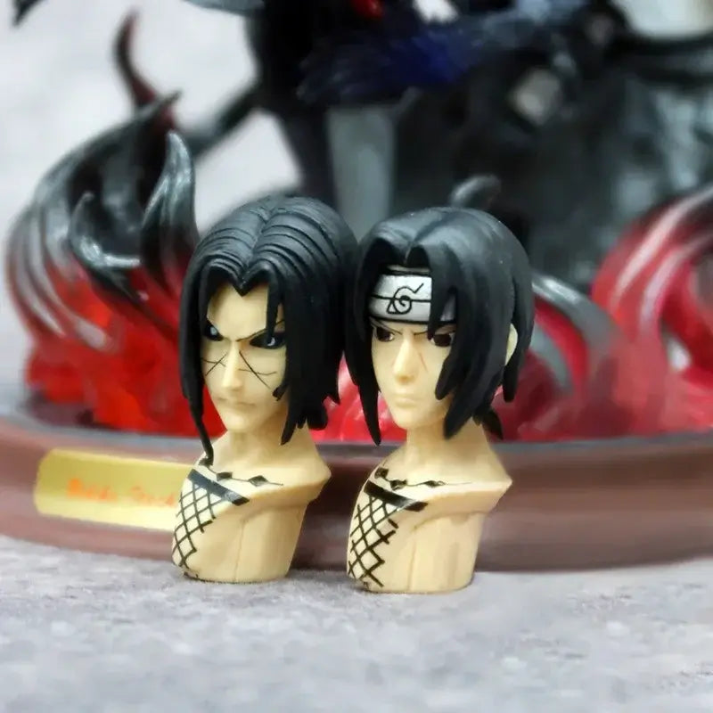 Uchiha Itachi PVC Action Figure side profile 25CM premium Naruto anime collector model toy