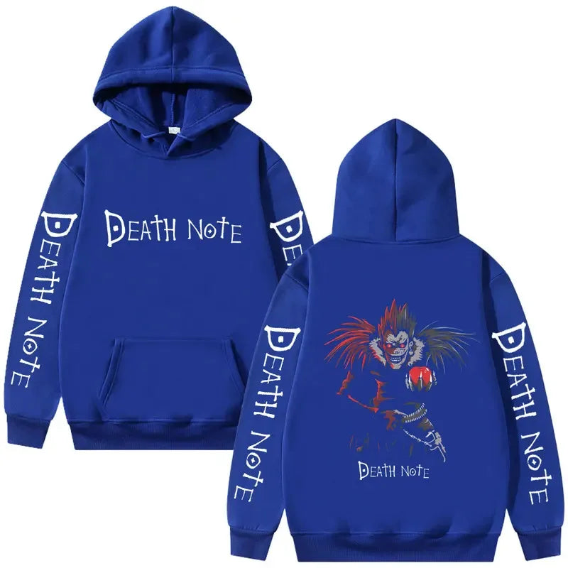 Death Note Ryuk Vintage Oversized Hoodie | Fleece Streetwear