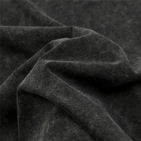 Close-up view of soft, vintage washed fabric used in a Bleach T-Shirt Vintage Washed Anime Streetwear.