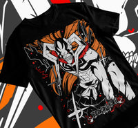 A premium Bleach Ichigo T-Shirt featuring a black and white manga strip graphic of Kurosaki Ichigo, designed as soft unisex anime streetwear.