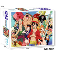 Japanese Anime Puzzle 1000 piece stress relief toy for adults and kids featuring vibrant anime-inspired artwork