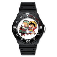 One Piece Anime Minimalist Quartz Watch Luffy Zoro Chopper cartoon personality festival gift