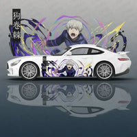 Jujutsu Kaisen Anime Car Decal Vinyl Sticker flower SUV side graphics universal vehicle body