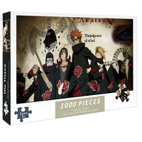 Naruto Anime Whirlpool Puzzle 1000 piece stress relief jigsaw featuring dynamic whirlpool artwork inspired by Naruto