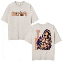 Albedo Overlord Vintage Washed T-Shirt Anime Graphic Tee
