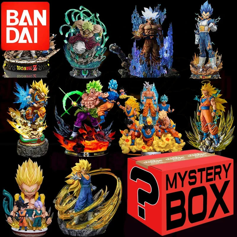 Anime Figure Mystery Blind Box sealed anime gift box Dragon Ball One Piece Demon Slayer PVC toy