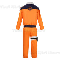 Naruto Uzumaki Orange Cosplay Costume | Genin Outfit