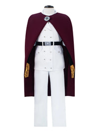 Yhwach Cosplay Costume featuring coat, cloak, pants, and belt for Quincy King outfit.