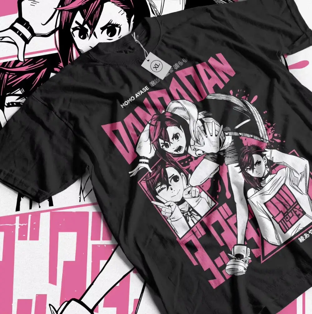 Unleash the occult with this Dandadan Okarun T-shirt! 👽 High-quality oversized cotton anime tee for men & women. Shop the trend now!
