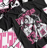 Unleash the occult with this Dandadan Okarun T-shirt! 👽 High-quality oversized cotton anime tee for men & women. Shop the trend now!