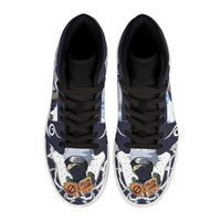 Naruto Anime High Top PU Leather Sneakers cartoon street sport basketball gift men women