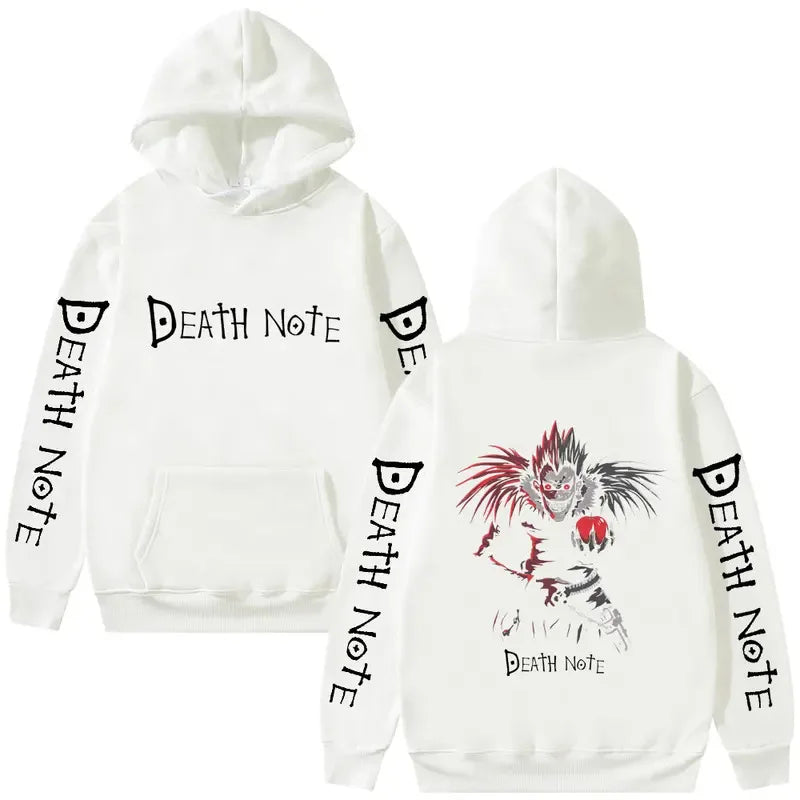 Death Note Ryuk Vintage Oversized Hoodie | Fleece Streetwear
