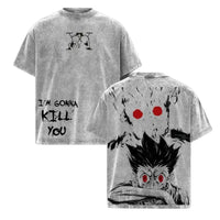 Gon Freecss Hunter x Hunter Washed T-Shirt Oversized Tee