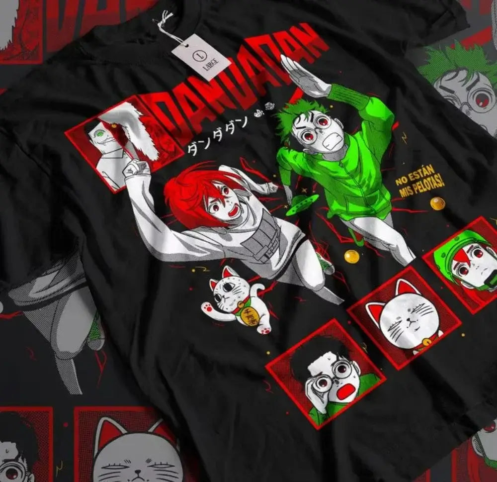 Unleash the occult with this Dandadan Okarun T-shirt! 👽 High-quality oversized cotton anime tee for men & women. Shop the trend now!