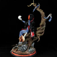 A 32cm Akatsuki Tobi Uchiha Obito Naruto PVC model, a desktop ornament and holiday gift toy for kids.