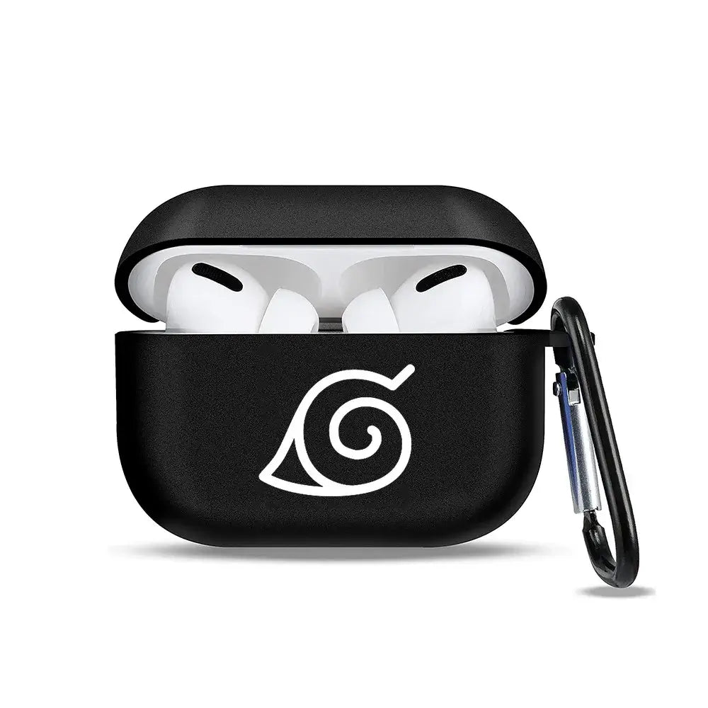 Naruto Itachi AirPods Case Soft Anime Cover TPU cartoon Uchiha Itachi Gaara Akatsuki character figure protective case fits AirPods 1 2 3 Pro Pro2