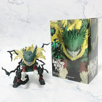 A highly detailed 18cm My Hero Academia Anime Figure made of PVC, featuring action poses of All Might, Deku, and Bakugo for collectors.