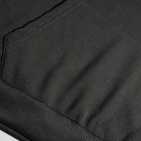 Close-up of Dragon Ball Zamasu Goku Black Anime Hoodie graphic print detail long sleeve sweater