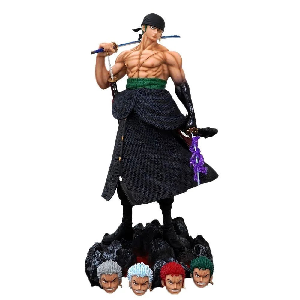 Zoro Five-Headed Eagle Large Collectible Statue 50CM One Piece domineering anime figure gift