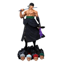 Zoro Five-Headed Eagle Large Collectible Statue 50CM One Piece domineering anime figure gift