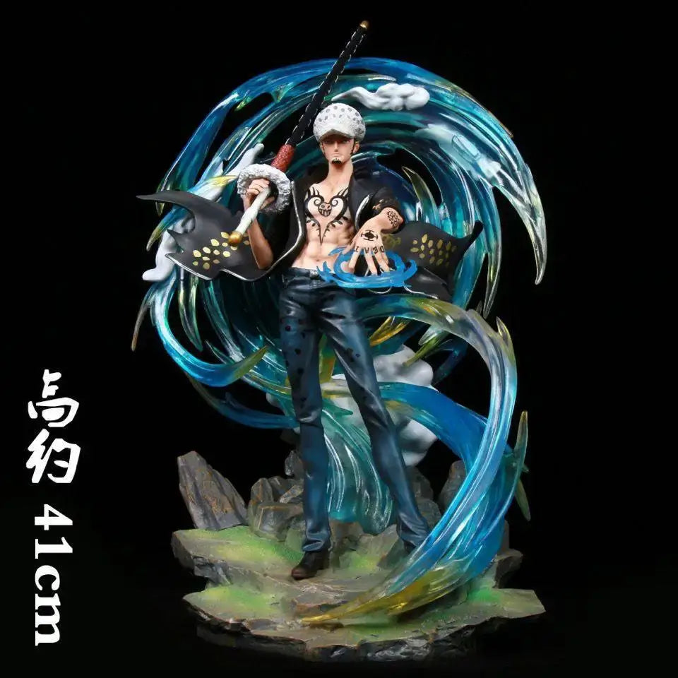 Trafalgar Law GK Luminous PVC Figure One Piece special edition illusory glow sculpture display