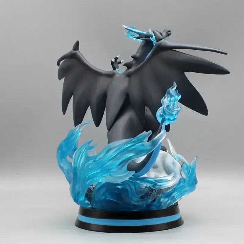 Detailed Pokemon Anime Figures made of PVC, featuring luminous Charizard, Gengar, and Eevee designs for collectors and home decoration.