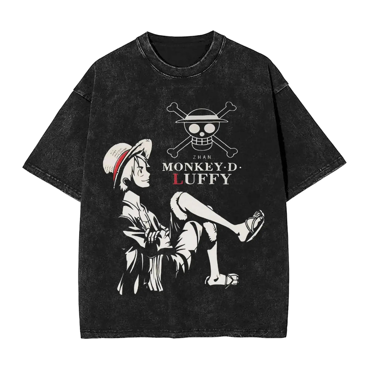 Eustass Kid One Piece Washed T-Shirt | Vintage Streetwear