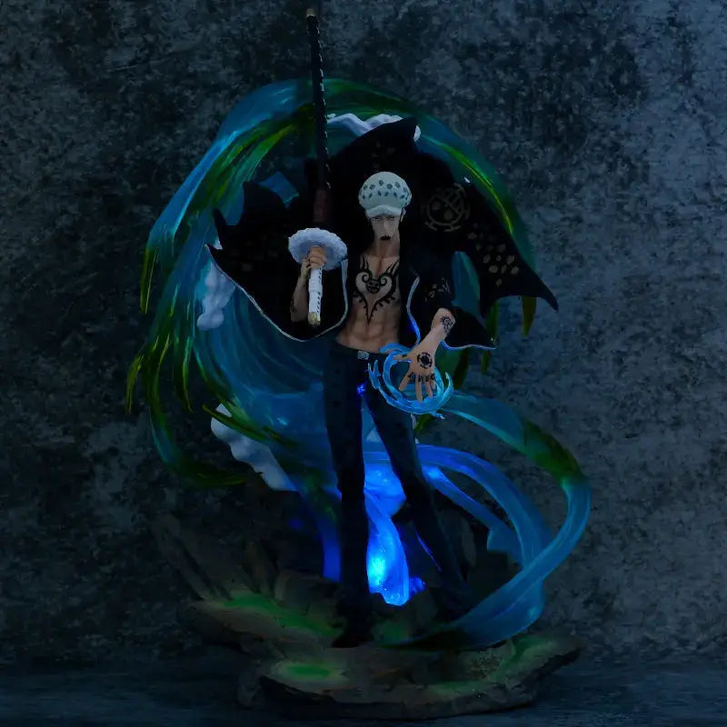 Trafalgar Law GK Luminous PVC Figure One Piece special edition illusory glow sculpture display
