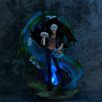 Trafalgar Law GK Luminous PVC Figure One Piece special edition illusory glow sculpture display