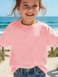 One Piece Kids T-Shirt Anime Luffy Zoro Chopper short sleeve cotton summer tee boys girls ages 7-13