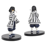 A highly detailed 16cm Demon Slayer Anime Figure made of premium PVC, showcasing Kamado Tanjiro in a dynamic warrior action pose for desktop decoration.