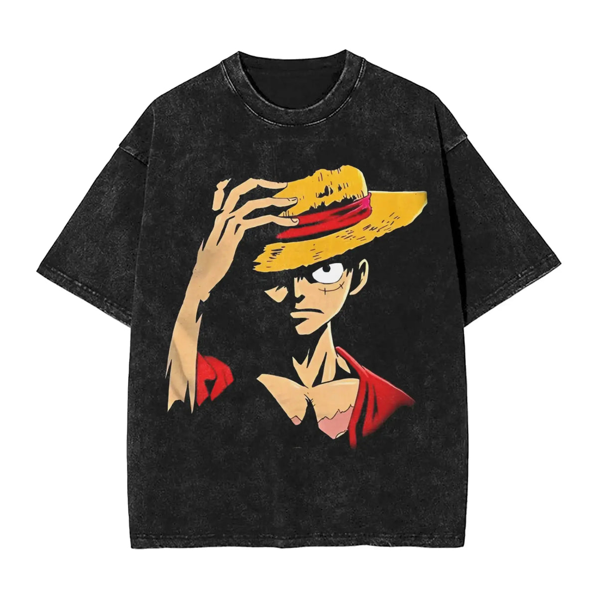 Eustass Kid One Piece Washed T-Shirt | Vintage Streetwear