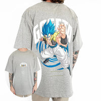 Dragon Ball Son Goku Oversized Retro Graphic T-Shirt flat lay 2026 oversized retro cotton unisex
