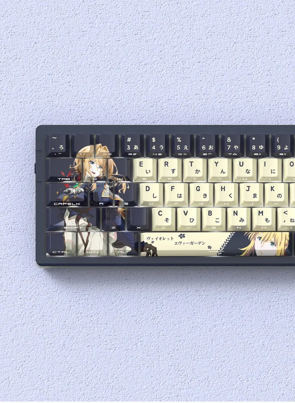 Miyu 129-Key OEM PBT Translucent Keycaps side-engraved 5-side thermal sublimation custom mechanical keyboard